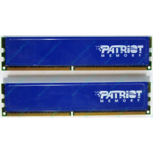 Память 1Gb (2x512Mb) DDR2 Patriot PSD251253381H pc4200 533MHz (Волгодонск)